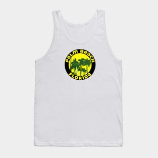 Palm Beach Florida Keys Beach Ocean Travel Tank Top